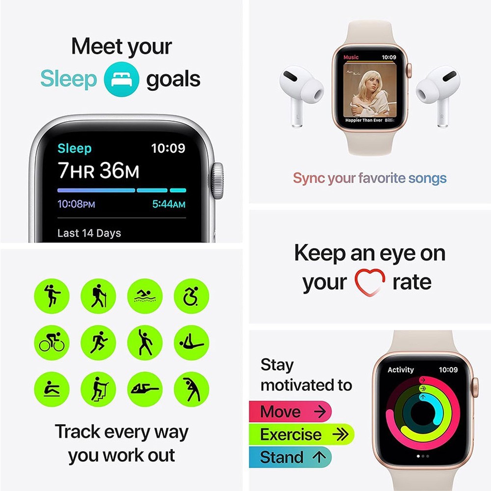 Apple Watch SE 44mm GPS+Cellular Gold