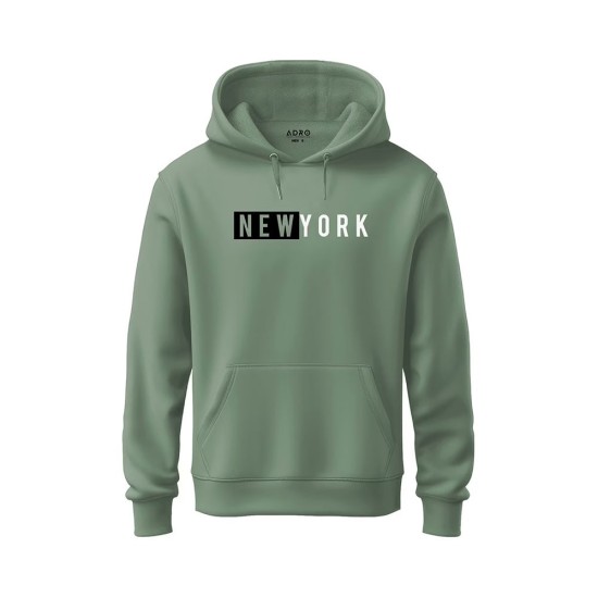 ADRO Men Print Regular Fit Hoodie For Men