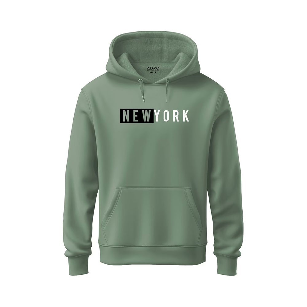 ADRO Men Print Regular Fit Hoodie For Men