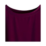 Women Solid Round Neck Cotton  T-Shirt